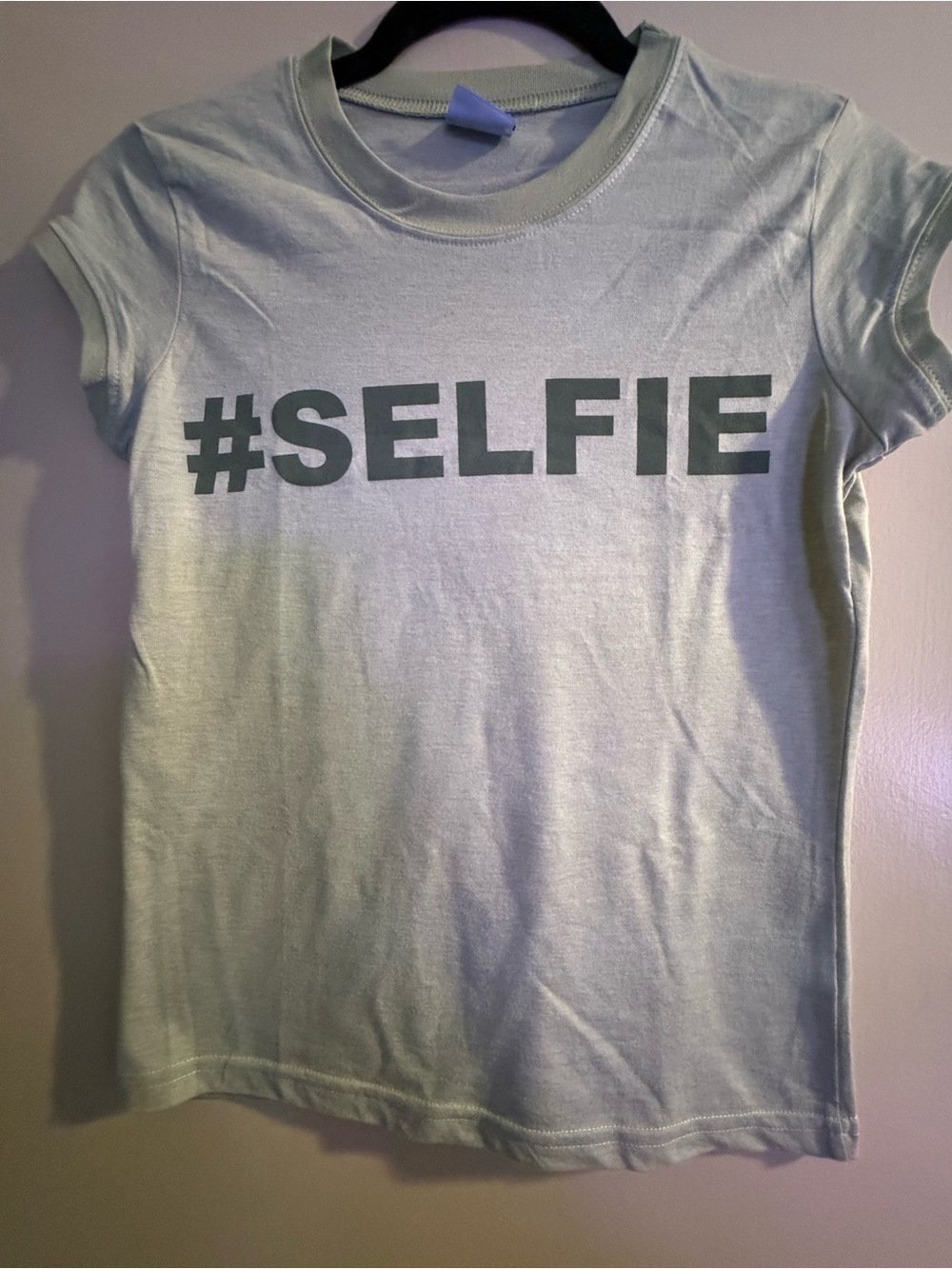 #SELFIE Green ladies Graphic Tee